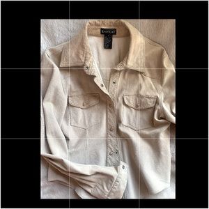 Light cream suede jacket